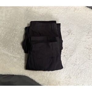 Tesla Work Uniform Black Cargo‎ Pants Size 42x30 Lot Of 2 Bundle